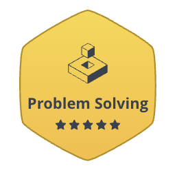 HackerRank Problem Solving gold badge